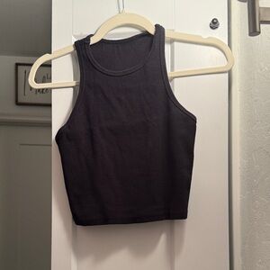 Black Sleeveless Women's Top